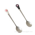 Pet Can Cat Food Spoon Stainless Steel Durable